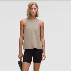 NWT Lululemon Jersey Training Tank Top
Warm Ash Grey